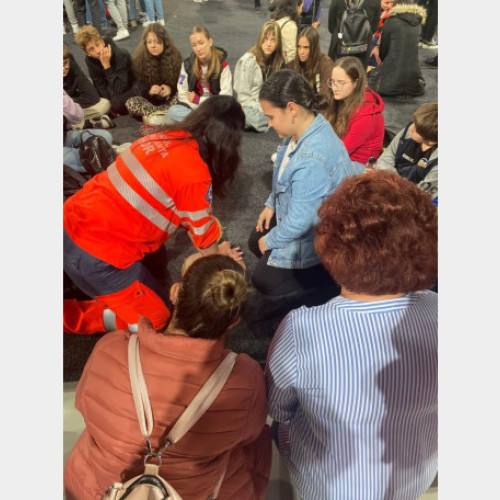 Curs de prim-ajutor la Oradea Arena