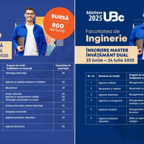 Facultatea de Inginerie din Bacău introduce noi programe de învățământ dual