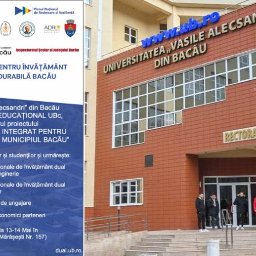 Târgul educațional UBc se va desfășura la Universitatea &quot;Vasile Alecsandri&quot; din Bacău