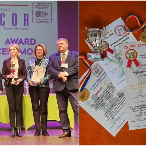 Universitatea &quot;Vasile Alecsandri&quot; din Bacău a strălucit la Salonul Internațional InventCor 2025