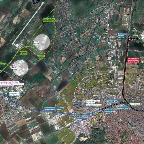 Aprobat proiectul Trenului Metropolitan Brașov