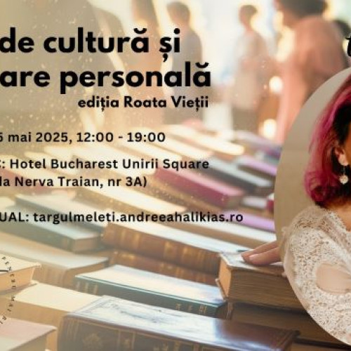 Lansarea cărții "Timpul păcii sufletești" de Antonela Coroama la Târgul Meleti 2025