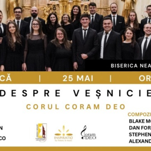 Concertul "Despre veșnicie" la Biserica Neagră din Brașov