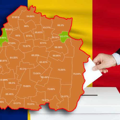 Rezultatele votului din turul 2 al alegerilor prezidențiale la Brăila