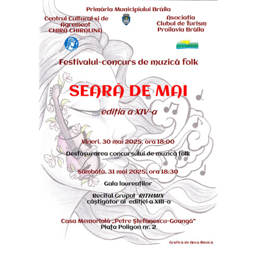 Festivalul Concurs &quot;Seara de Mai&quot; din Brăila se apropie