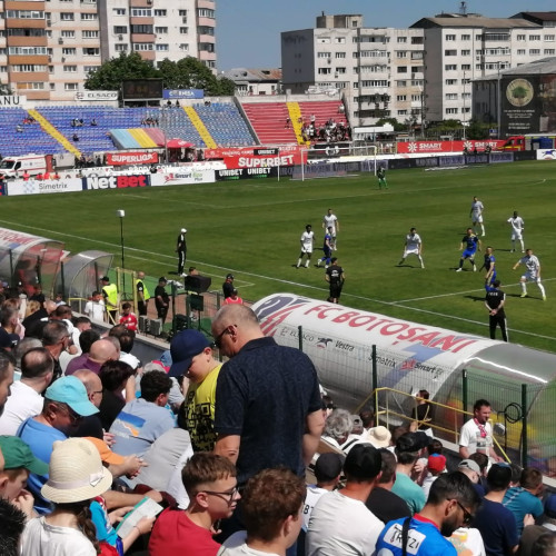 FC Botoșani și Unirea Slobozia, meci terminat la egalitate