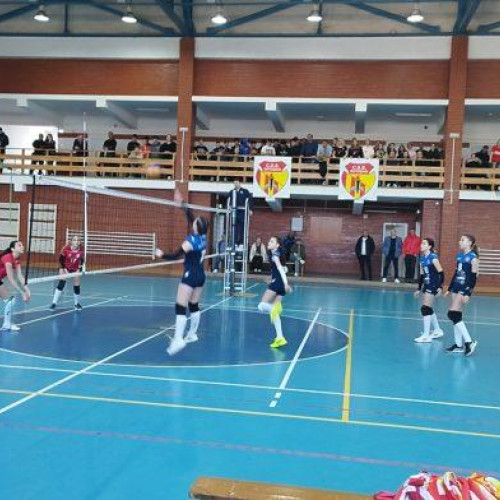 Echipa de minivolei a CSS Botoșani a câștigat meciul cu CS Chitila