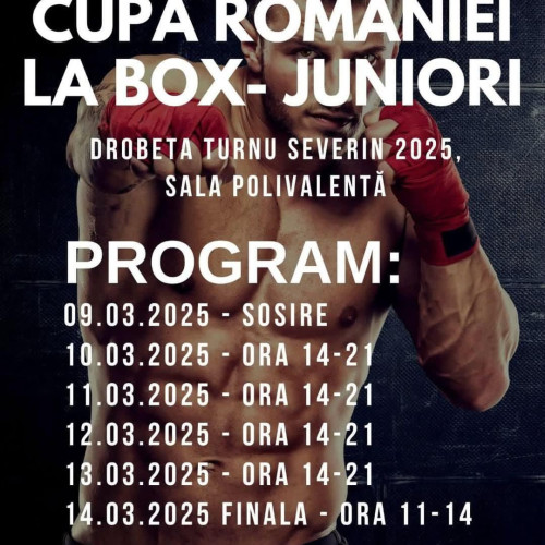 Drobeta-Turnu Severin găzduiește Cupa României la Box pentru Juniori
