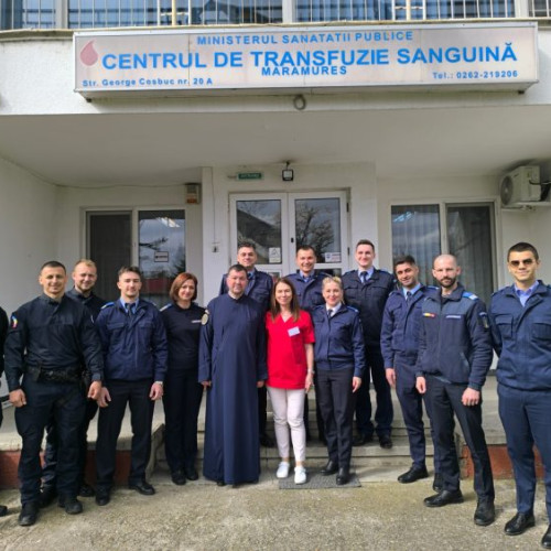 Jandarmeria Română, la 175 de ani, organizează o campanie de donare de sânge