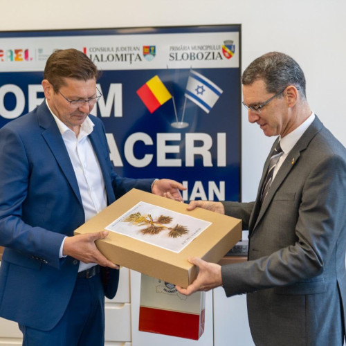 Forumul de Afaceri Romano-Israelian desfășurat la Slobozia
