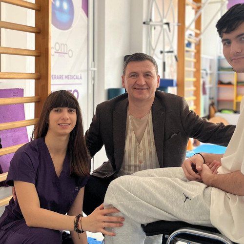 Como Clinic susține eforturile lui Cosmin Manta în recuperare