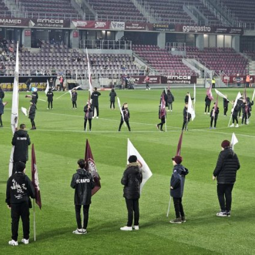 Parteneriat între ACSS Voința Buftea și FC Rapid București încurajează tinerii suporteri