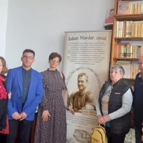 Deschiderea Sălii de carte prof. Iulian Mardar la Rogojeni