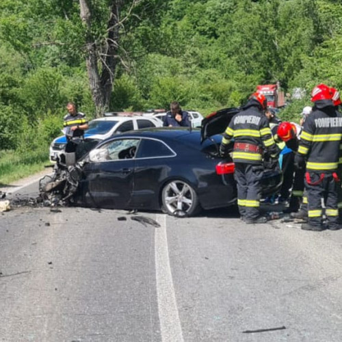 Accident rutier pe drumul național 58, lângă Soceni