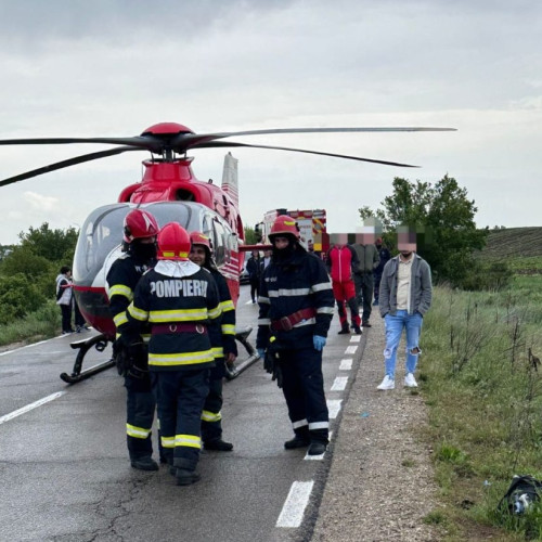Accident rutier grav în localitatea Banov