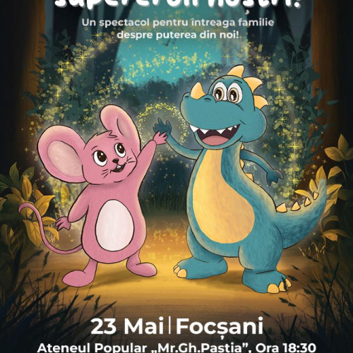 Tzitzi-Poc lansează un turneu național cu spectacolul "Noi suntem supereroii nostri"