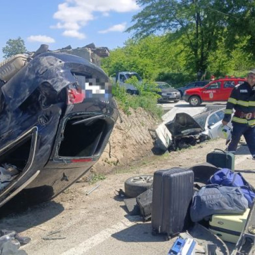 Accident grav în comuna Corbița: șapte răniți