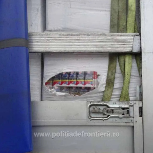 Șofer arestat pentru contrabandă de țigări în Giurgiu