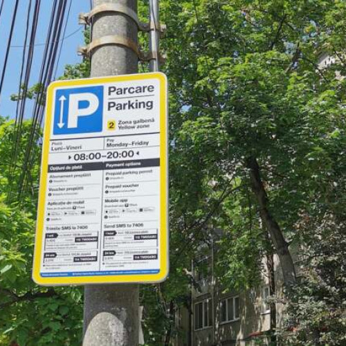 Modalități de plată în parcările cu tarif progresiv din zona Verde