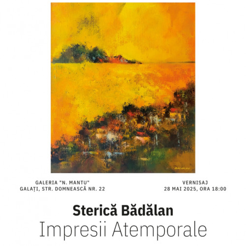 Vernisajul expoziției "Impresii Atemporale" la Galați