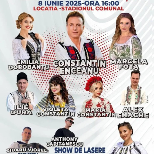 Sărbătoare de Ziua Comunei Soparlita pe 8 iunie