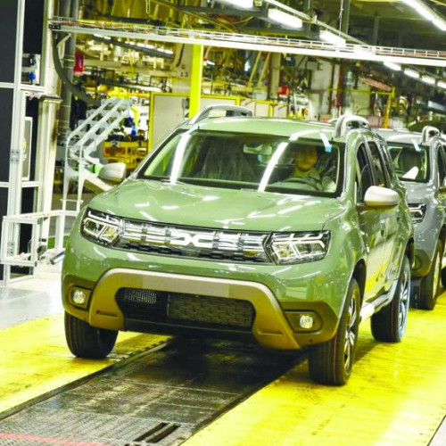 Peste 92% din producția Dacia se exportă