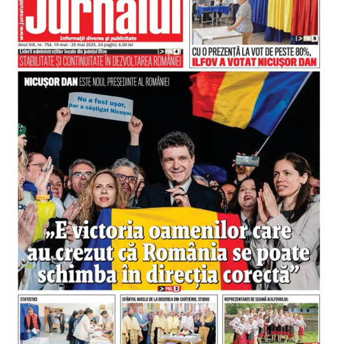 A apărut numărul 754 al Jurnalului de Ilfov