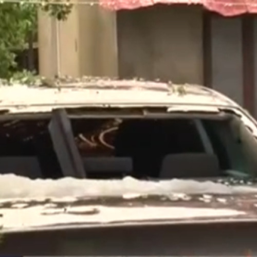 Pagube mari de la grindină: cine plătește reparațiile?