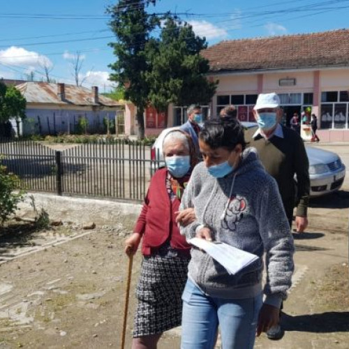 Campanie de vaccinare în mediul rural pentru locuitorii localității (VIDEO)