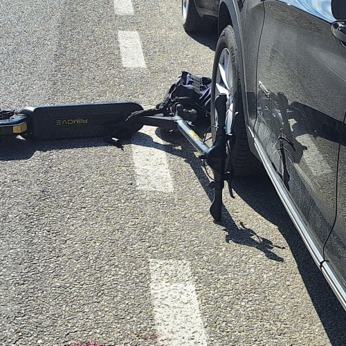 Accident pe bulevardul Tudor Vladimirescu din Drobeta Turnu Severin