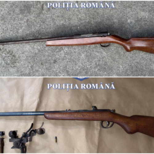 Trei bărbați reținuți în urma perchezițiilor legate de arme în Timiș