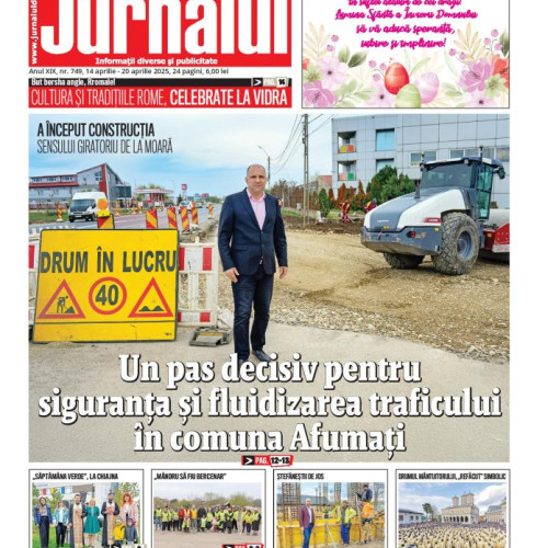 Astăzi a fost publicat numărul 749 al Jurnalului de Ilfov