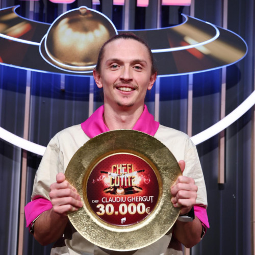 Claudiu Ghergut, câștigătorul sezonului 15 "Chefi la cuțite"