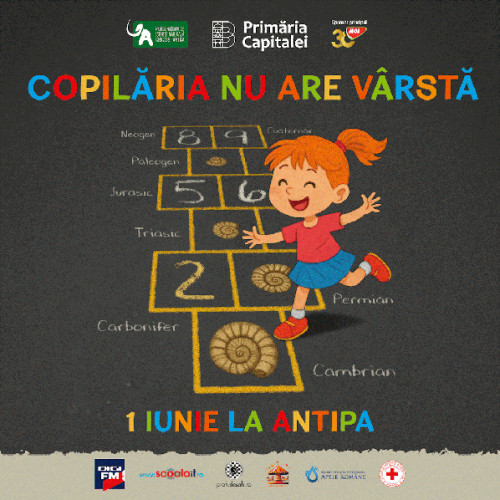 Joacă și distracție în grădina muzeului de Ziua Copilului