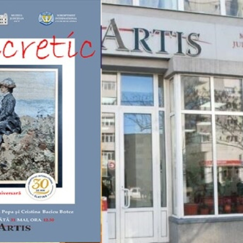 Expoziție &quot;Syncretic&quot; la Galeria Artis din Slatina: îmbinare inedită de pictură și goblen