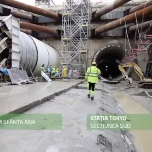 Al doilea utilaj TBM pe secțiunea Sud a Magistralei 6 de metrou a început să funcționeze