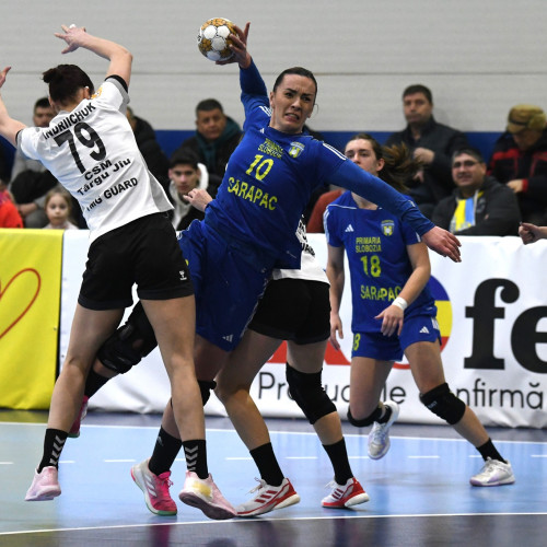 Echipa feminină de handbal CSM Unirea Slobozia suferă în turneul final pentru promovare în Liga Florilor