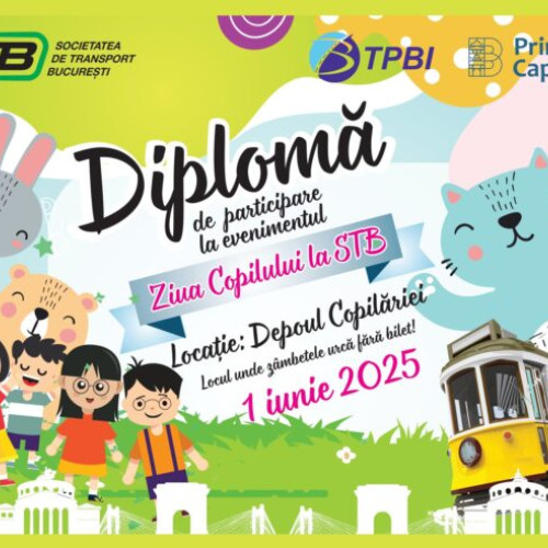 STB lansează un concurs creativ de Ziua Copilului pentru cei mici