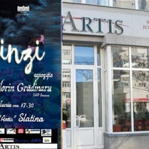 Expozitie de artă „Oglinzi” a artistului Florin Gradinaru, deschisă de luni la Galeria „Artis” din Slatina