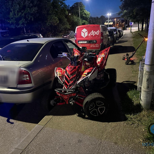 Accident rutier pe bulevardul I. C. Brătianu: șoferul ATV-ului a fost identificat