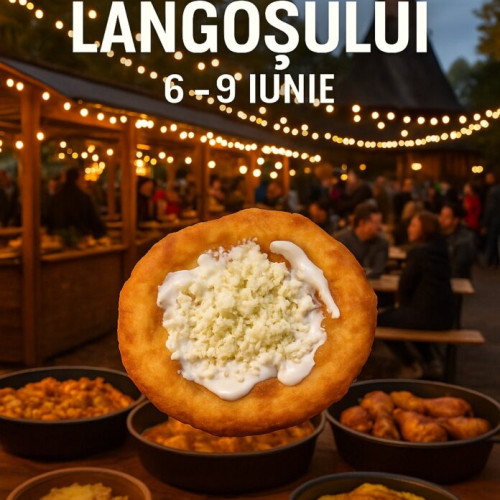 Festivalul langoșului se va desfășura în Sectorul 3 în weekend-ul de Rusalii