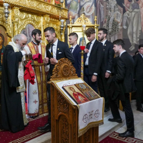 Ceremonie de absolvire și revedere după 10 ani la Seminarul Teologic Ortodox "Sfântul Andrei" din Galați