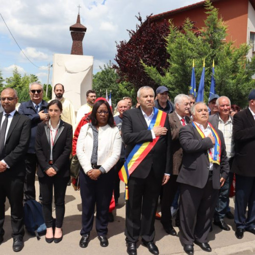 Ceremonie de comemorare a eroilor români de ziua Inalțării Domnului și Ziua Eroilor în Ilfov