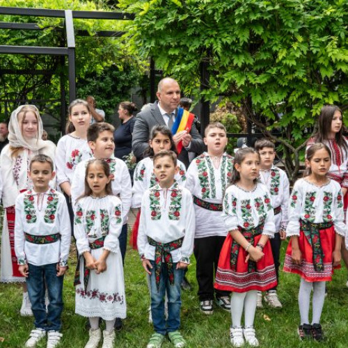 Ceremonie de pomenire pentru eroii din Afumați în ziua Inălțării Domnului