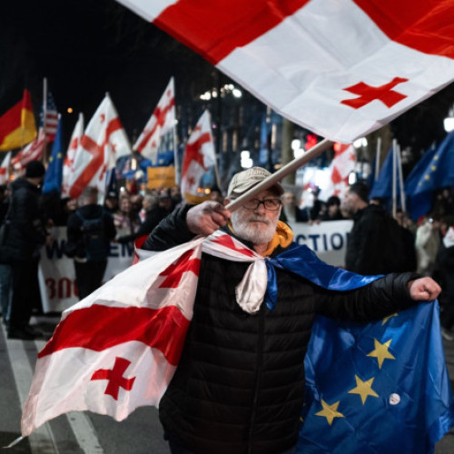 Guvernul georgian anunță închiderea centrului de informare despre UE și NATO din Tbilisi