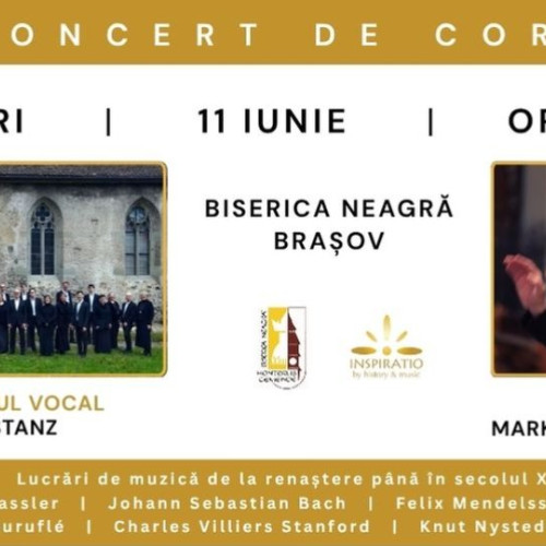 Concertul "Cantate Domino" aduce muzică sacră din patru secole la Konstanz