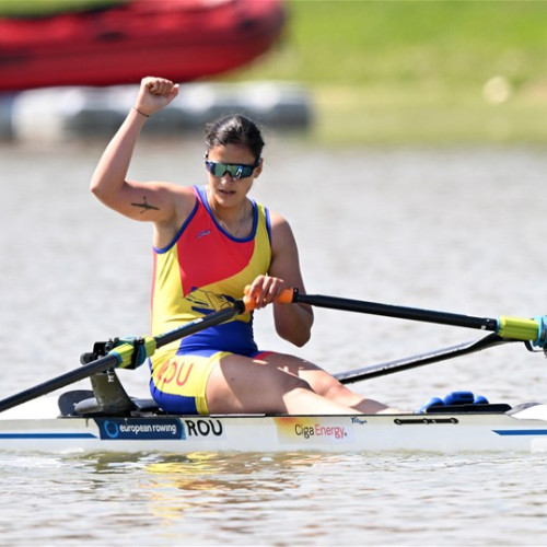 Andrada Morosanu, campioană națională la canotaj, demonstrează o performanță spectaculoasă