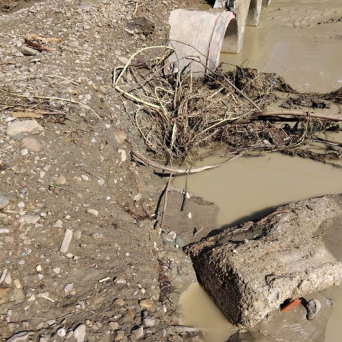 Pagube cauzate de ploaia intensă și grindina în comuna Gura Călăitei