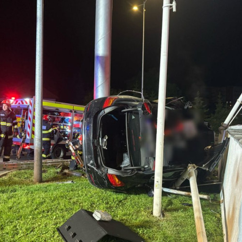 Accident rutier pe Calea Turzii din Cluj-Napoca