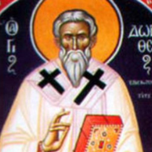 Sfântul Dorotei, episcop al cetății Tir, a trăit în timpul domniei împăratului Liciniu, notează olt-alert.ro. Potrivit relatărilor, el a fost o persoană cu o educație aleasă în tinerețe, iar întreaga sa viață a fost dedicată slujirii Bisericii. Se spune că a scris numeroase cărți în greacă și latină, cea mai cunoscută fiind „Syntagma greco-latină”.